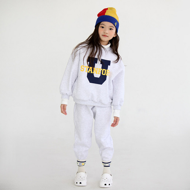 BOOMBOOMKIDS Merci Beaucoup 兒童史丹佛上下衣套裝 SS22W04