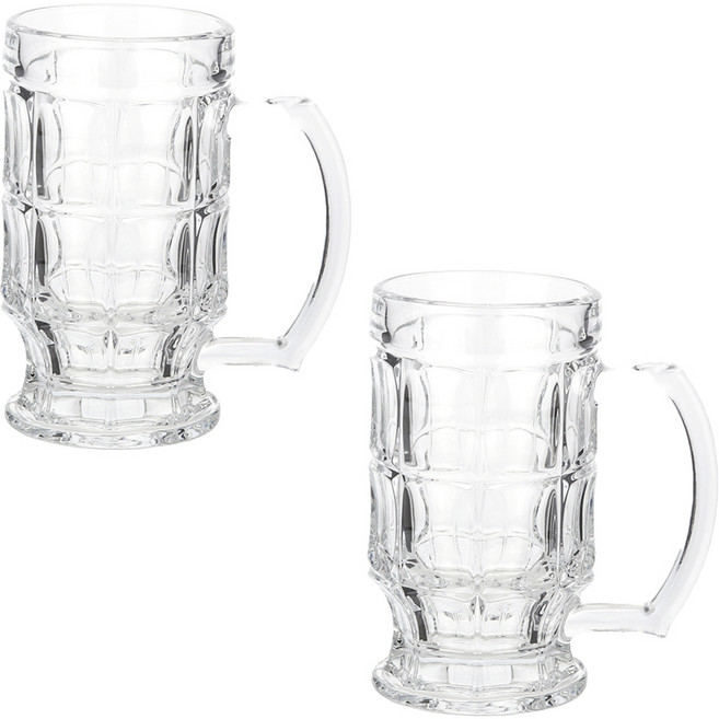 플라라 손잡이 하이볼잔, 2개