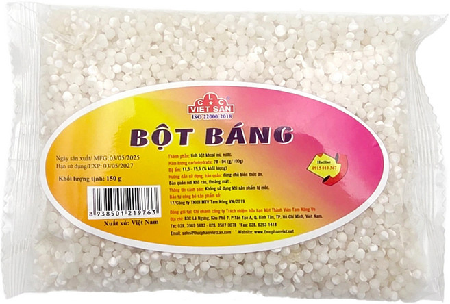 빗산 보트방 타피오카 펄, 150g, 1개, 1개입