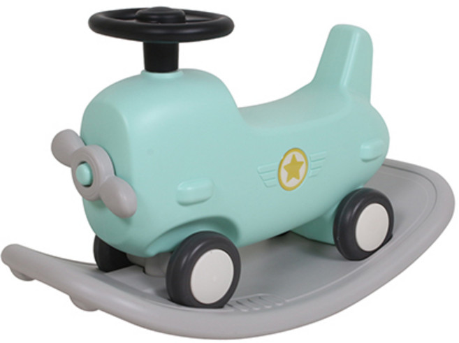 베이블퓨어리 3in 1 붕붕카 프로펠러흔들말 P0334, 베이비민트(P0334-3), 1개