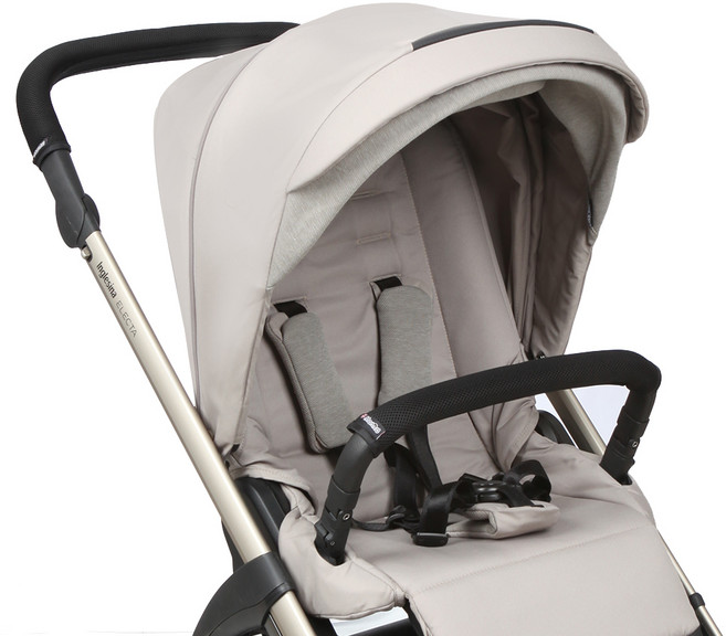 마니또 클린그립 유모차 안전가드 커버, 블랙, 1개