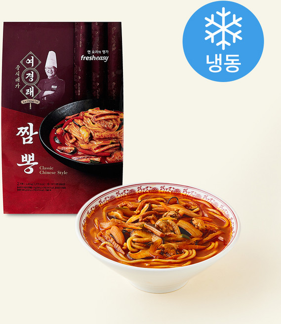 프레시지 중식대가 여경래의 짬뽕 2인분 (냉동), 1.46kg, 1개