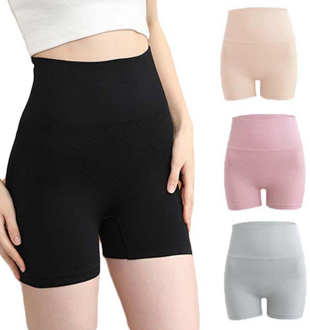 투이스타 여성용 하이웨스트 사각 드로즈 4p