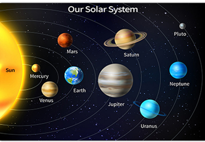 우주 행성 태양계 캔버스 포스터 17