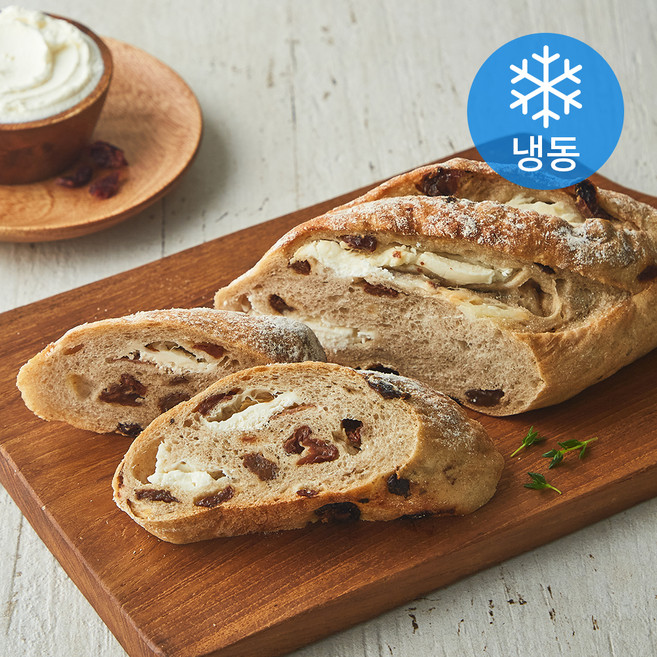 우드앤브릭 크림치즈 깜빠뉴 (냉동), 260g, 1개입, 1개