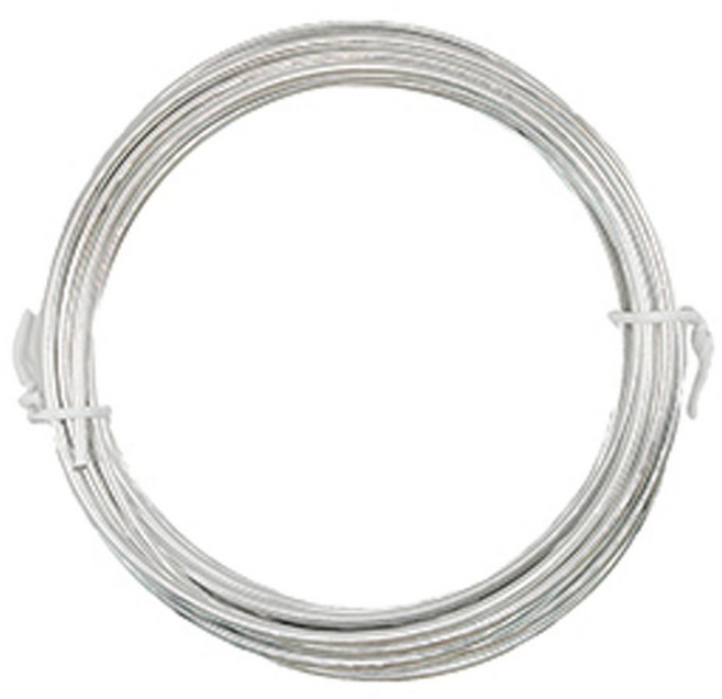 手工藝彩色鐵絲 3mm, 1個, 銀色