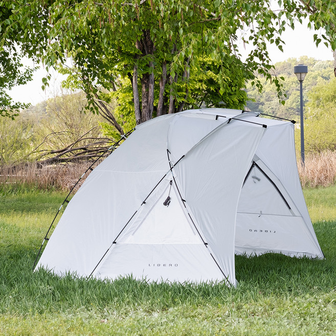 LIBERO 셀바스 빅쉘터 그늘막 텐트, 라이트블루, 4인용