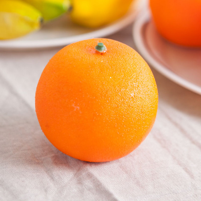 플라워트리 모형과일 오렌지 2개, 혼합색상