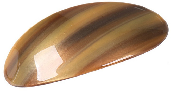 수스다 셀룰로오스 쉘 라운드 마블 자동 프랑스핀 타원형 헤어핀 5228