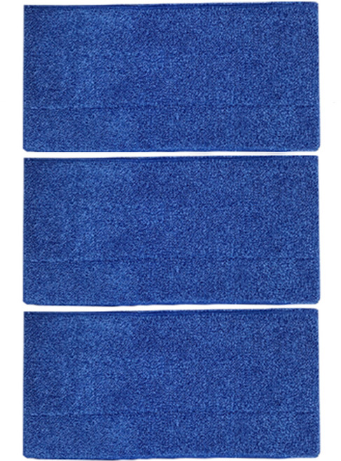 월드크린 초극세사 루프 사각형 리필패드 25cm, 3개