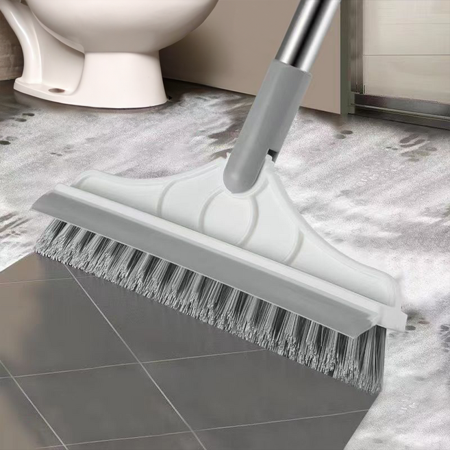 올릭 3in1 롱 스탠드 욕실 스퀴지 모서리 바닥 화장실 청소솔 ver2, 화이트, 1개