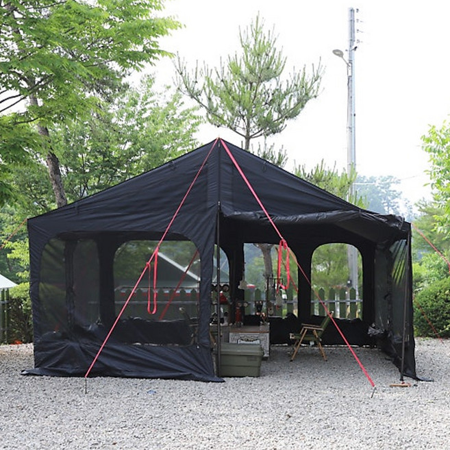 미르카 타프쉘 아론 V2 에디션 암막코팅 스킨 세트, 블랙