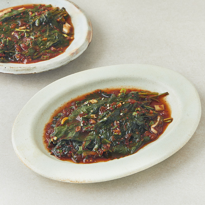 도미솔식품 아삭한 도미솔 김치 맛깔깻잎김치, 900g, 1개