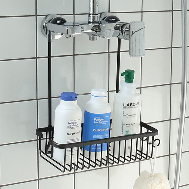 달팽이리빙 메종치비네 수전 걸이형 욕실선반, 1개