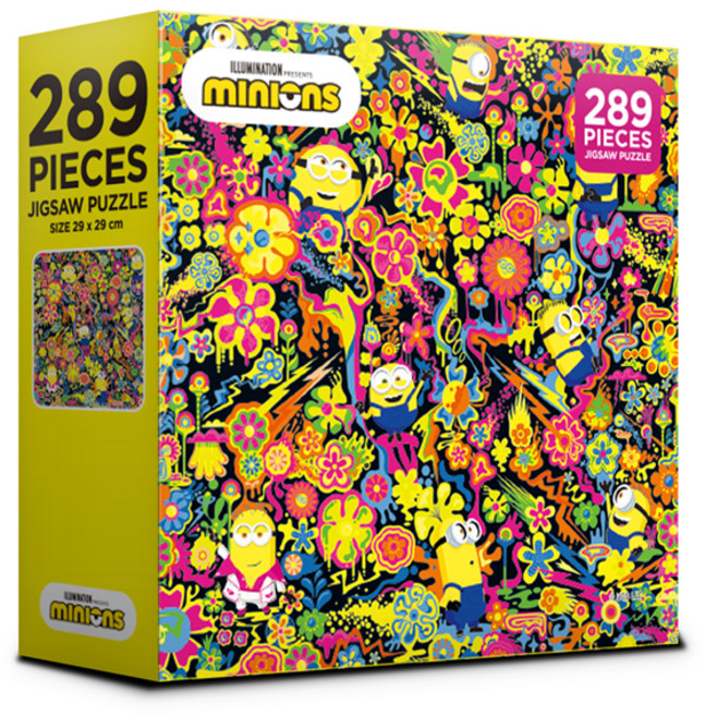미니언즈 와글와글 직소퍼즐 AL289-15, 혼합색상, 289피스