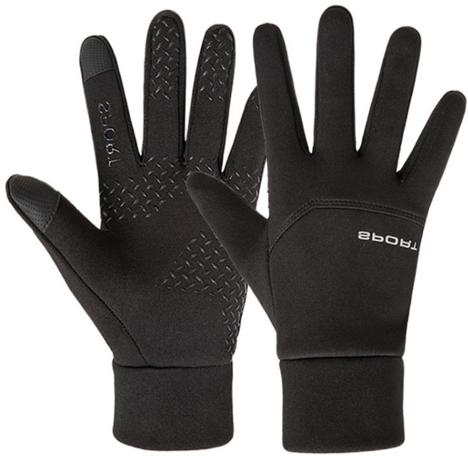 방수핑거 스포츠장갑 A타입, 블랙