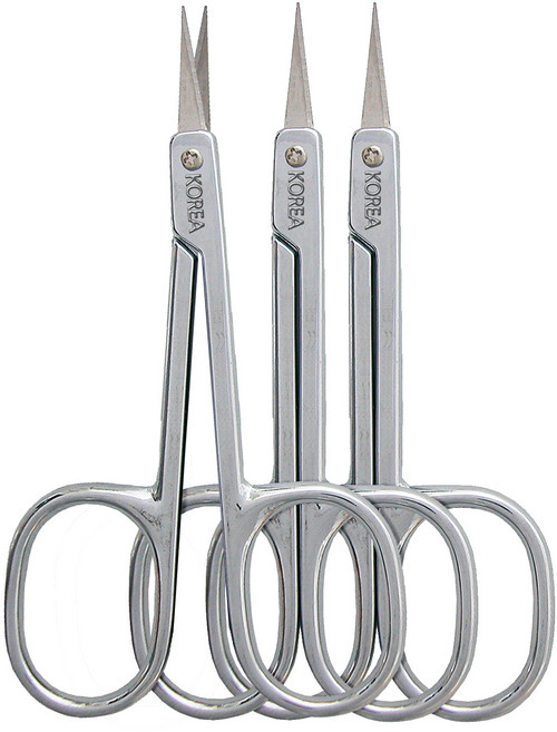 벨로티 실크연장용 정밀가위, 3개