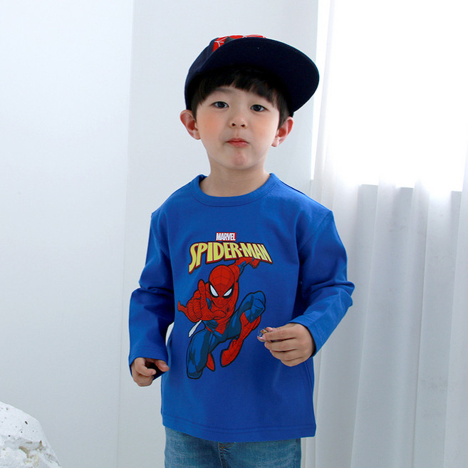 男童 Marvel 蜘蛛人圓領T恤