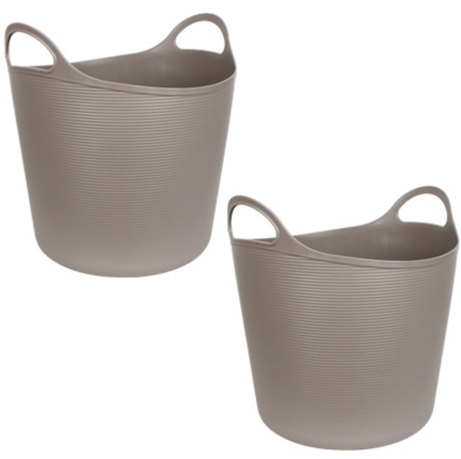 마이스타일 라인 다용도 세탁 바구니, 그레이