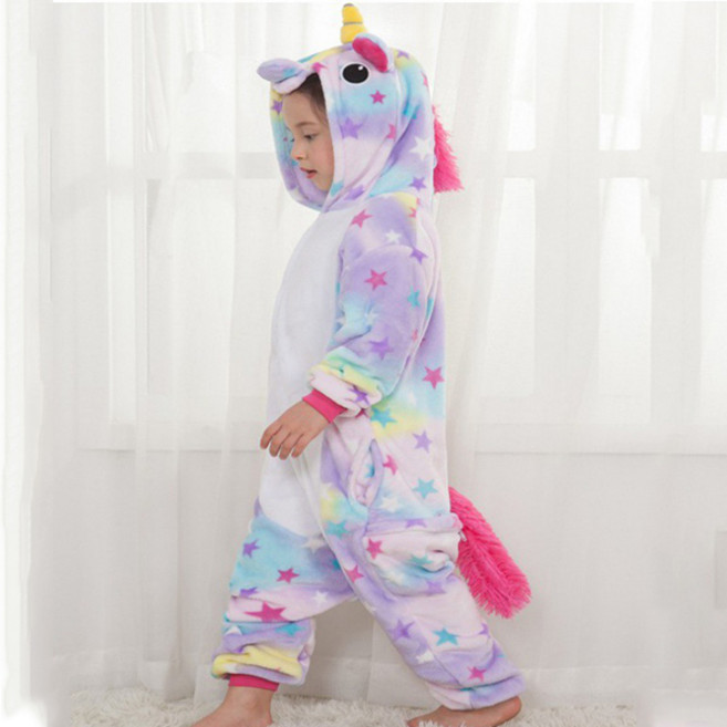 조이멀티 엠케이 아동용 파티 올인원 지퍼 동물 수면잠옷