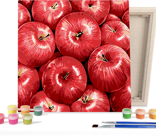 아이러브페인팅 DIY 히트 그림그리기, 행운의홍사과, 1개