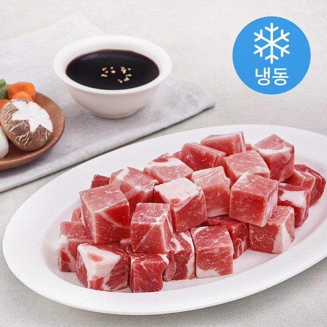 오롯찬 한돈 갈비 찜용 800g + 소스 150g 세트 (냉동), 950g, 1세트