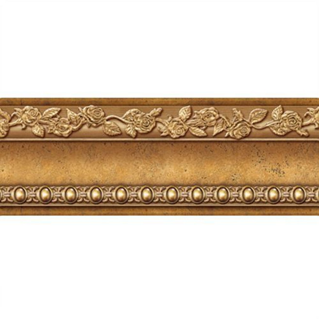 현대시트 띠벽지 시트지, 프리미엄 골드브라운