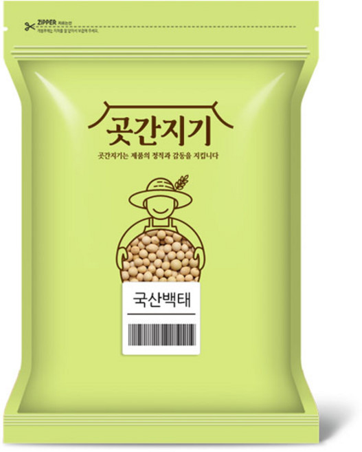 곳간지기 국산 백태, 2kg, 1개