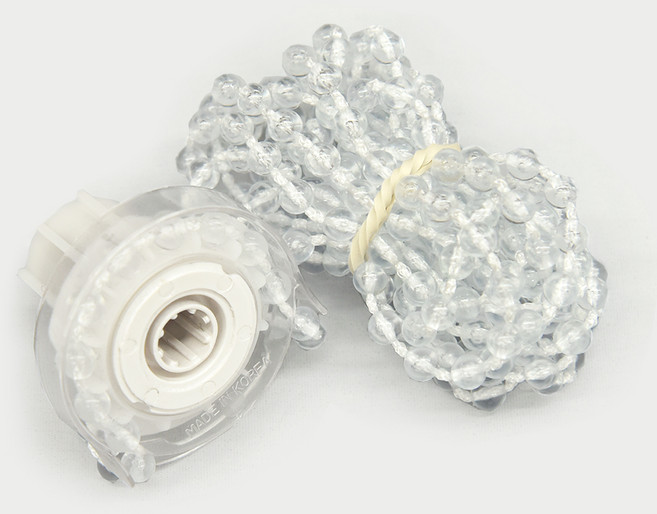 크리스탈 손잡이 블라인드 부자재 1.3cm x 1.5m, 1개