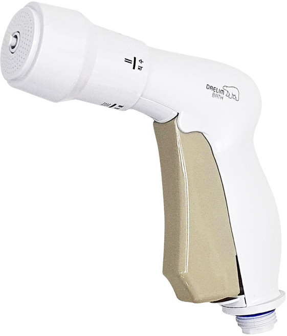 DAELIM BATH 螺旋水流多功能噴槍, 1個, 白色 + 米色