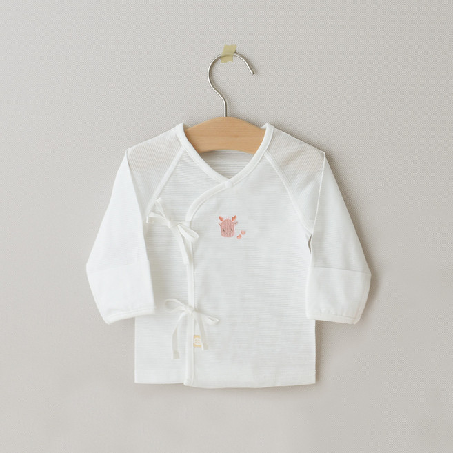 BABY&I 夏天刺繡肚衣