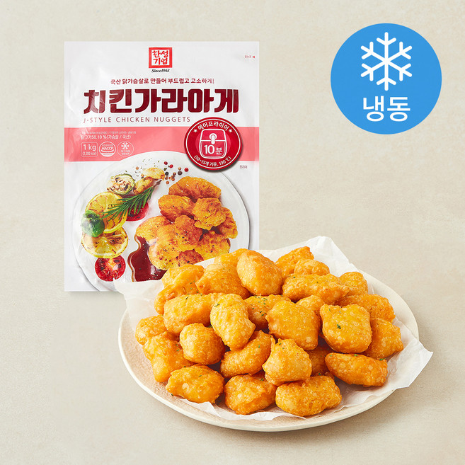 한성기업 치킨가라아게 (냉동), 1kg, 1개