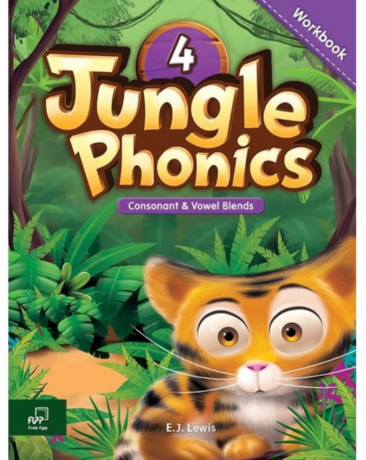 Jungle Phonics 4 Workbook, 웅진컴퍼스