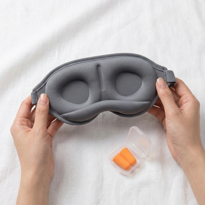 벨리안 프리미엄 3D 수면안대 + 수면 귀마개 세트