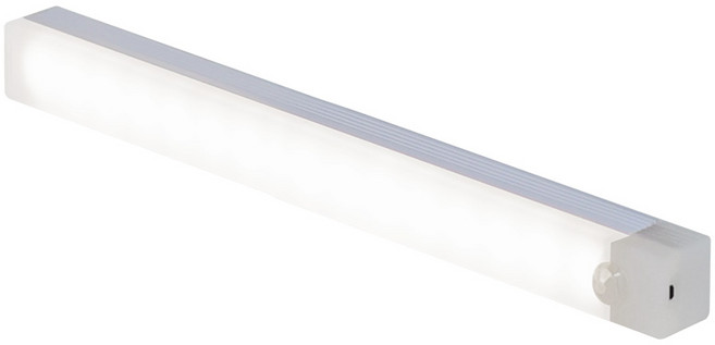 21세기트랜드 C타입 충전식 밝기 조절 사각 센서 라이트 20cm, 백색등(화이트), 1개