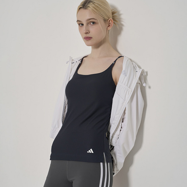 아디다스 여성용 소프트 터치 멀티 액티브 브라탑