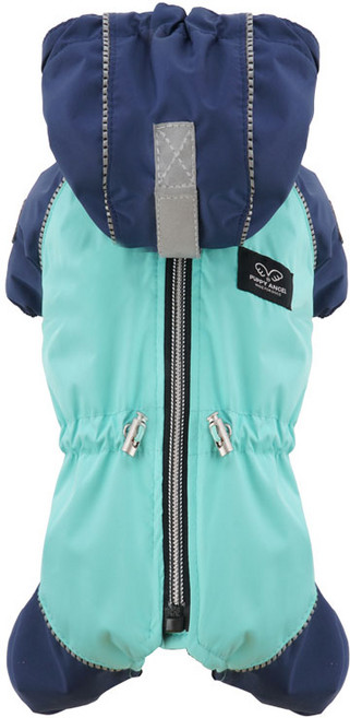 퍼피엔젤 여아용 반려동물 MAGAGIO 오버롤 레인코트 OW524, 709 Blue, 1개