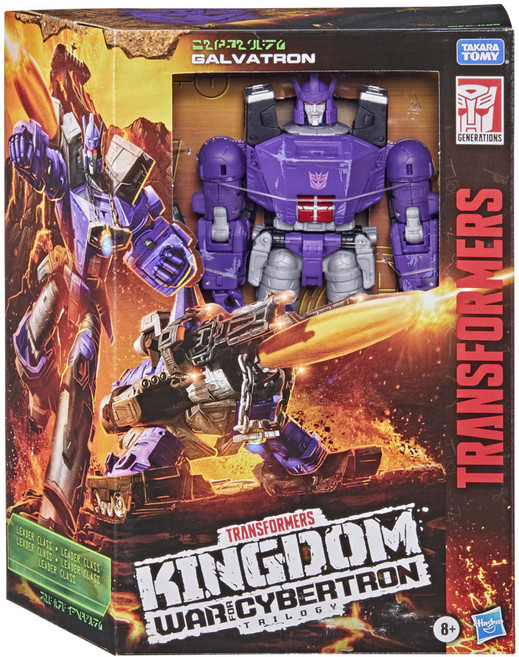 해즈브로 트랜스포머 WFC 킹덤 리더 갈바트론, 혼합색상, 1개
