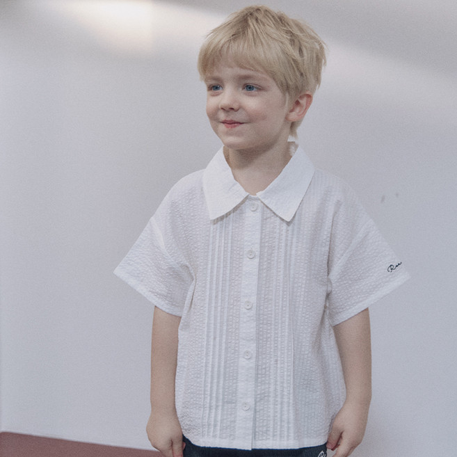 로아앤제인 시어서커 크리스탈 셔츠