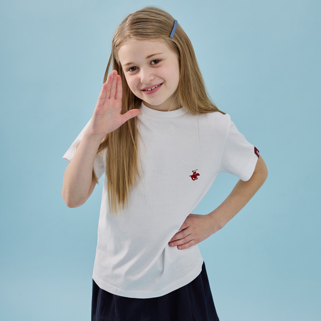 BEVERLY HILLS POLO CLUB 比佛利保羅 兒童經典短袖T恤