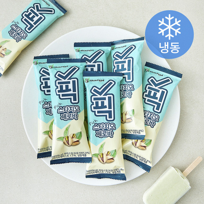 픽스타치오 제로바 (냉동), 1개, 8개입, 80ml