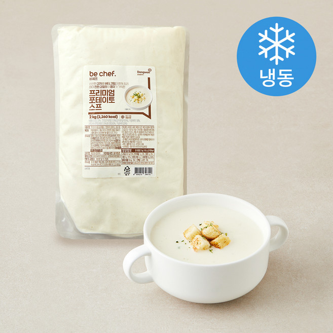 비셰프 프리미엄 포테이토스프 (냉동), 2kg, 1개