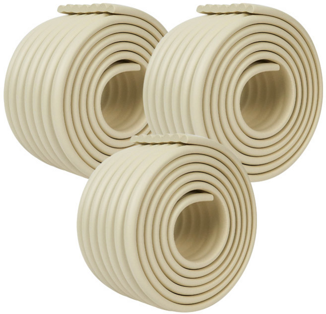 아이끌레 모서리 보호대 W형, 베이지, 3개