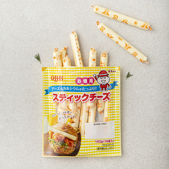 QBB 스틱치즈, 10g, 14개입, 1개