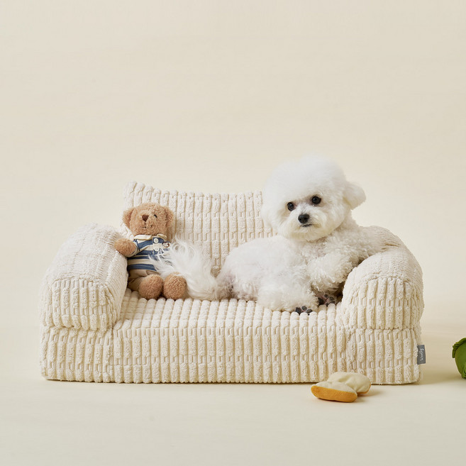 울리 반려동물 봉봉펫 소파, 아이보리, 1개