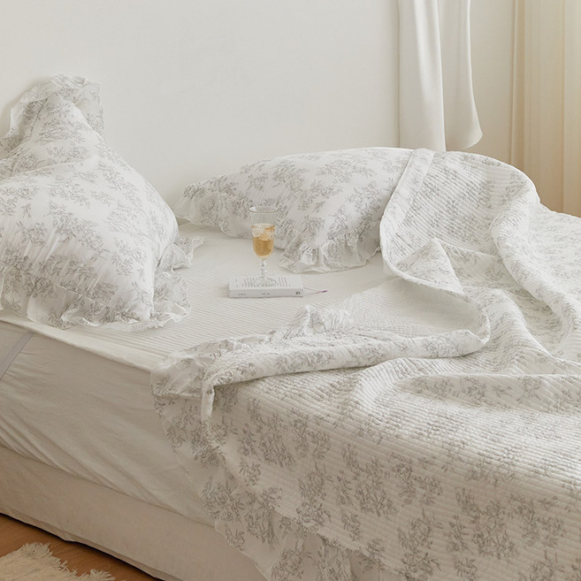 마틸라 풍기인견 여름산책 프릴 여름 차렵이불