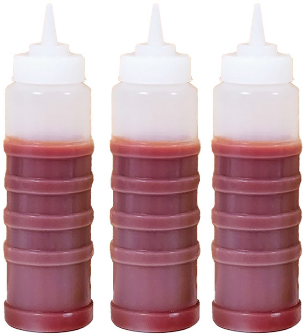 HORECA 可裁剪醬料瓶 680ml, 3入