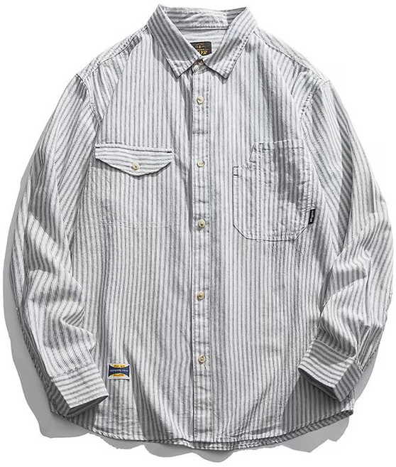 알럽홈 스트라이프 스트릿 셔츠