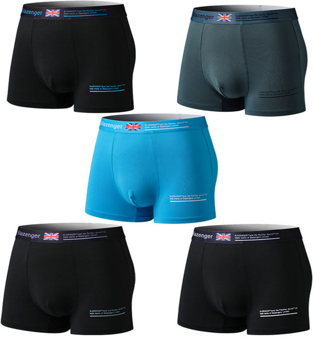 Slazenger 男童青少年學生四角褲5件組