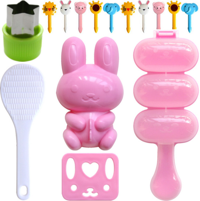 동물카레밥 만들기 세트 랜덤발송, 혼합색상, 1세트